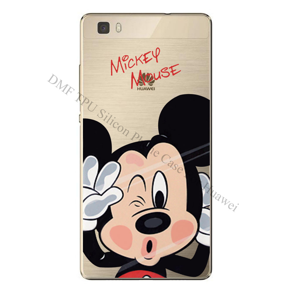 Case Huawei Mate 9 Pro / Pre-order * เคสซอฟท์ TPU ใส หมีพูห์ มิกกี้ มินนี่ *