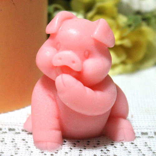 แม่พิมพ์รูปหมู 3D 50g