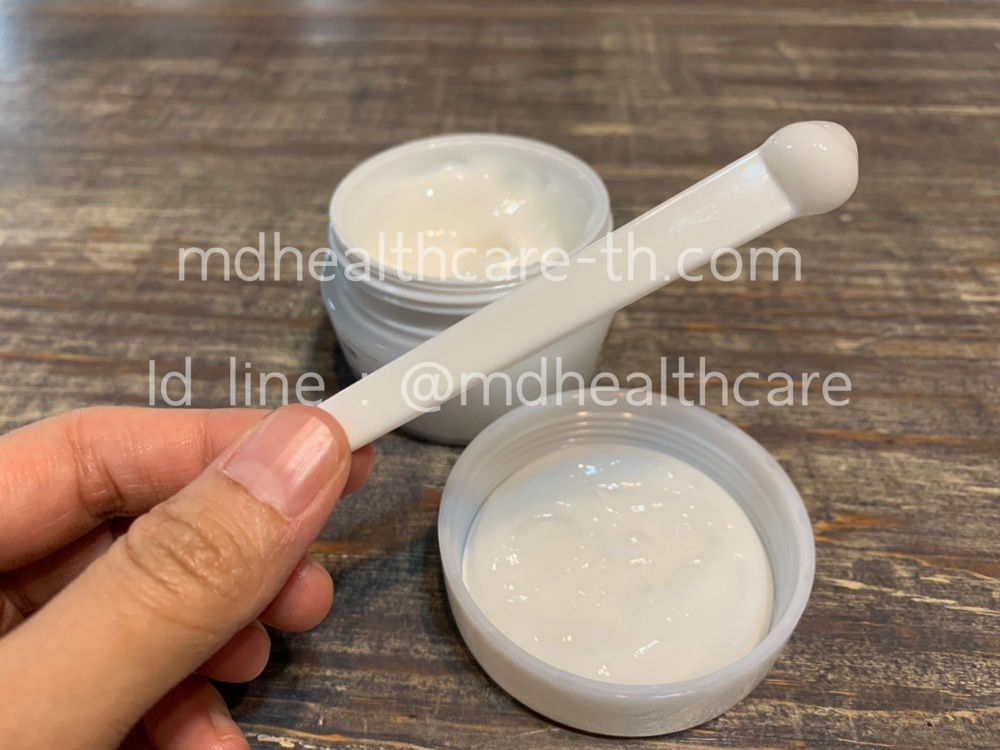 ไม้พายพลาสติก ไม้พายตักครีม ขนาด9.7*1.2cm.(100ชิ้น/ชิ้นละ2฿)