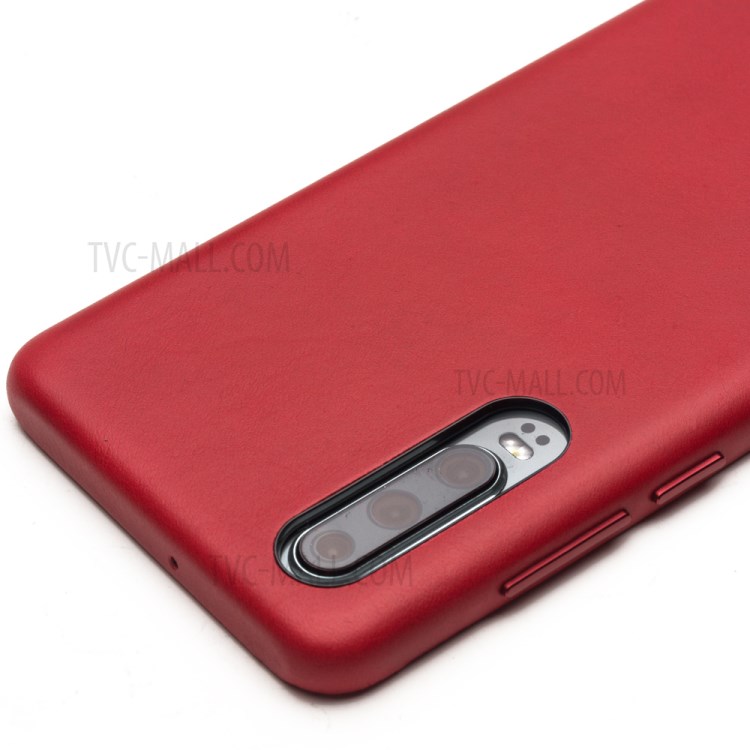 Case Huawei P30 / Pre-Order * QIALINO เคสแข็ง PC เคลือบหนังแท้ *