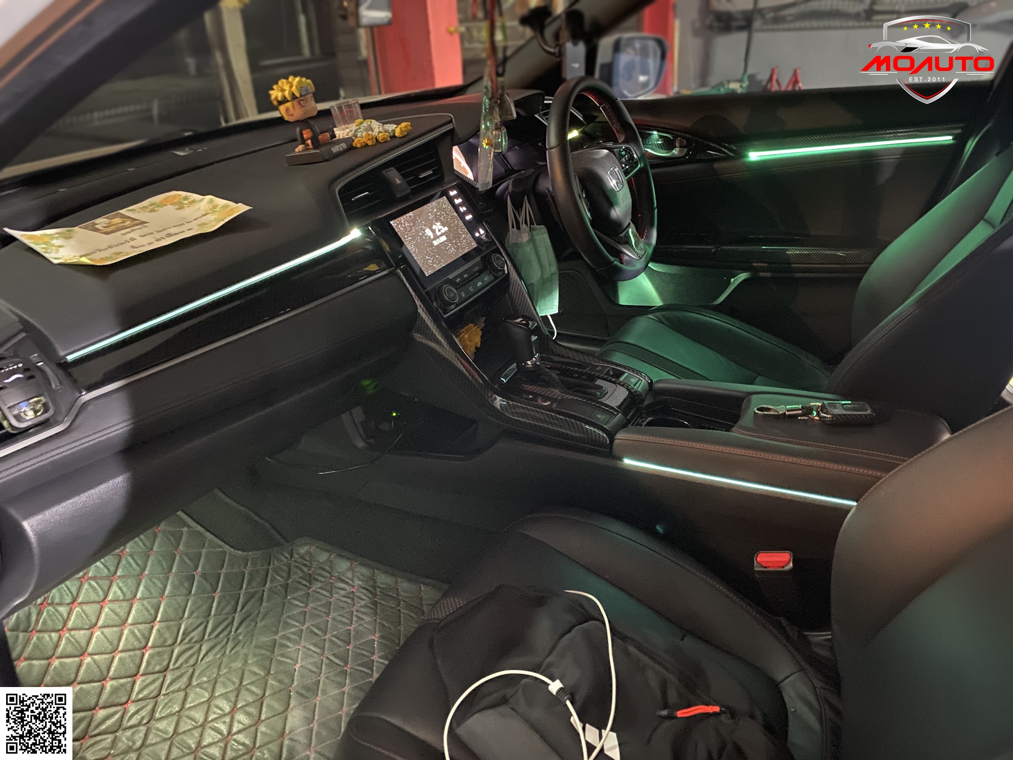 ไฟ Ambient light ตรงรุ่น V1 CIVIC FC / FK