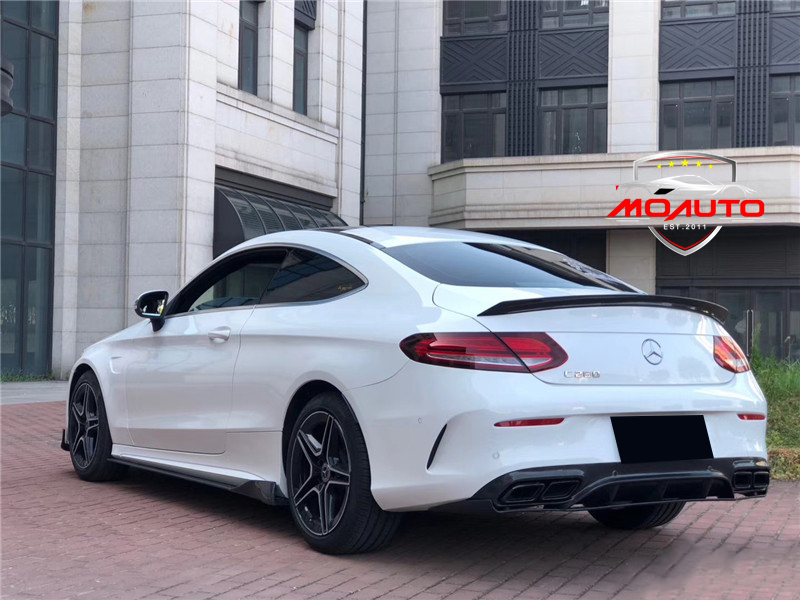 ลิ้นข้างเพียวคาร์บอน M STYLE สำหรับ C-Coupe