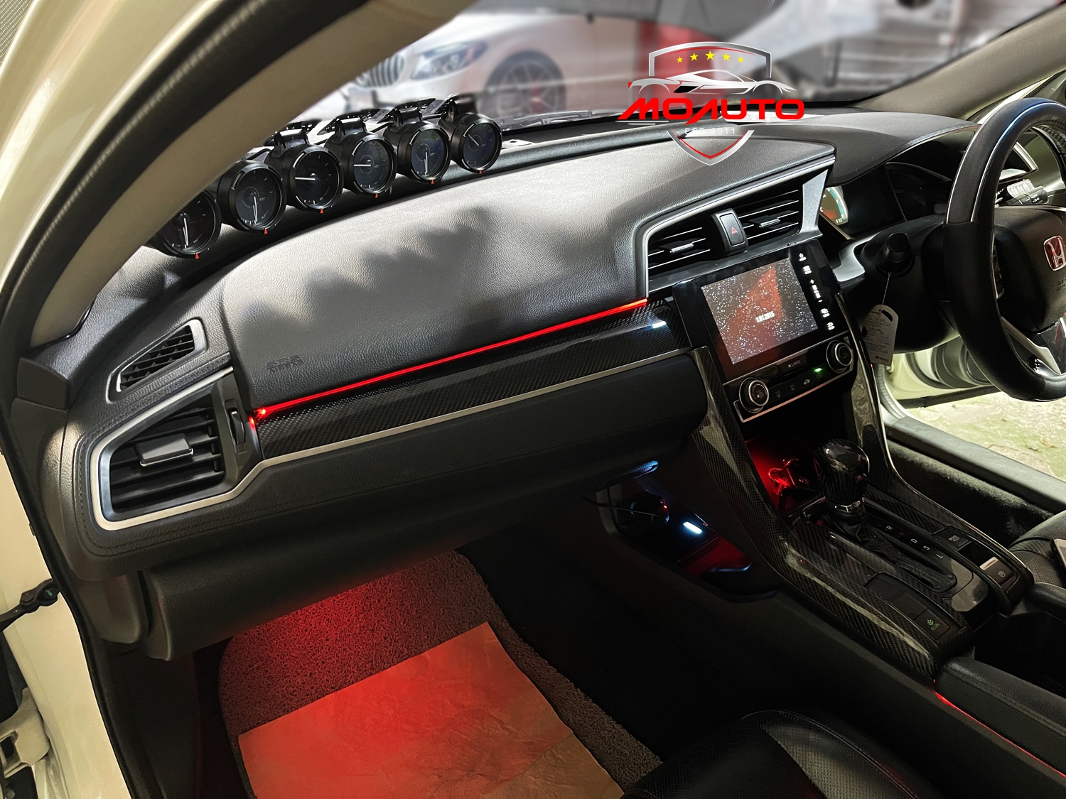 ไฟ Ambient light ตรงรุ่น V1 CIVIC FC / FK