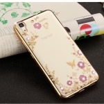 Case Huawei Y6 / Pre-order * เคสหรูหราเทคนิคการชุบทอง TPU ซิลิโคนอ่อนนุ่ม *