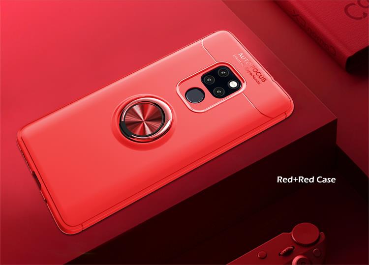 Case Huawei Mate 20 X / Pre-order * เคส TPU แหวนนิ้ว + ขาตั้ง *