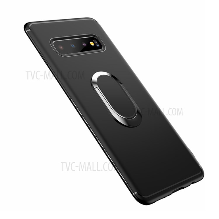 Case Samsung Galaxy S10 / Pre-Order * Matte TPU Mobile Shell พร้อมแหวนนิ้วแม่เหล็กขา *