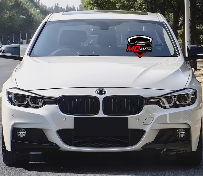 กระจังหน้าซี่เดี่ยวดำล้วน BMW F30