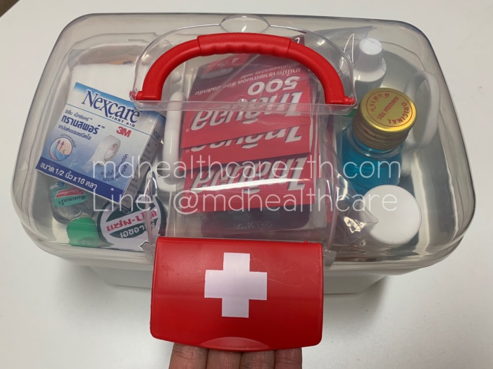 กล่องใส่ยา M ขนาด 24*15*15cm. จำนวน1ใบ