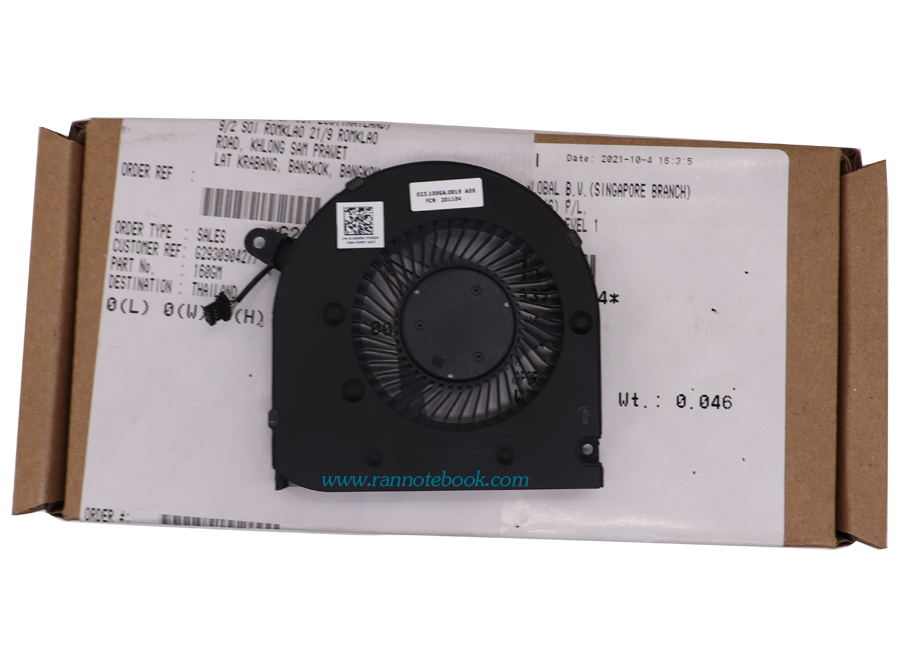 GPU FAN โน๊ตบุ๊ค Dell G3 3590 3500 แท้ ราคา พิเศษ พัดลม จีพียู Dell G3 15 3590 3500 อะไล่แท้ ของศูนย์