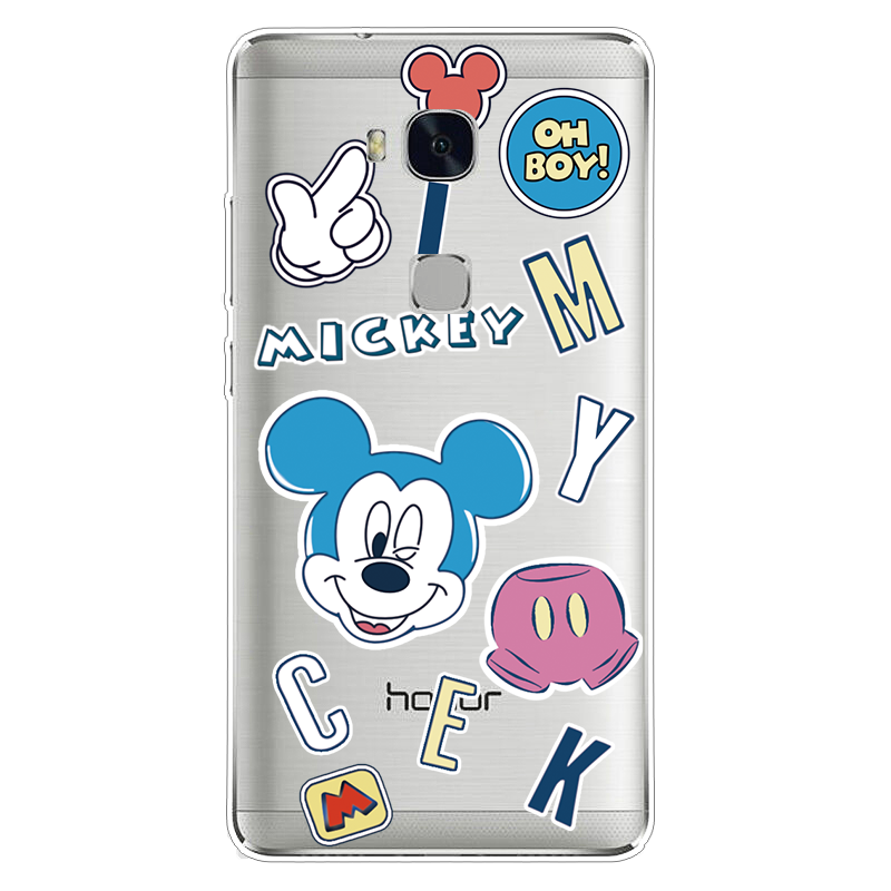 Case Huawei GR 5 / Pre-order * เคสTPU พิมพ์ลาย สีสันสดใส *