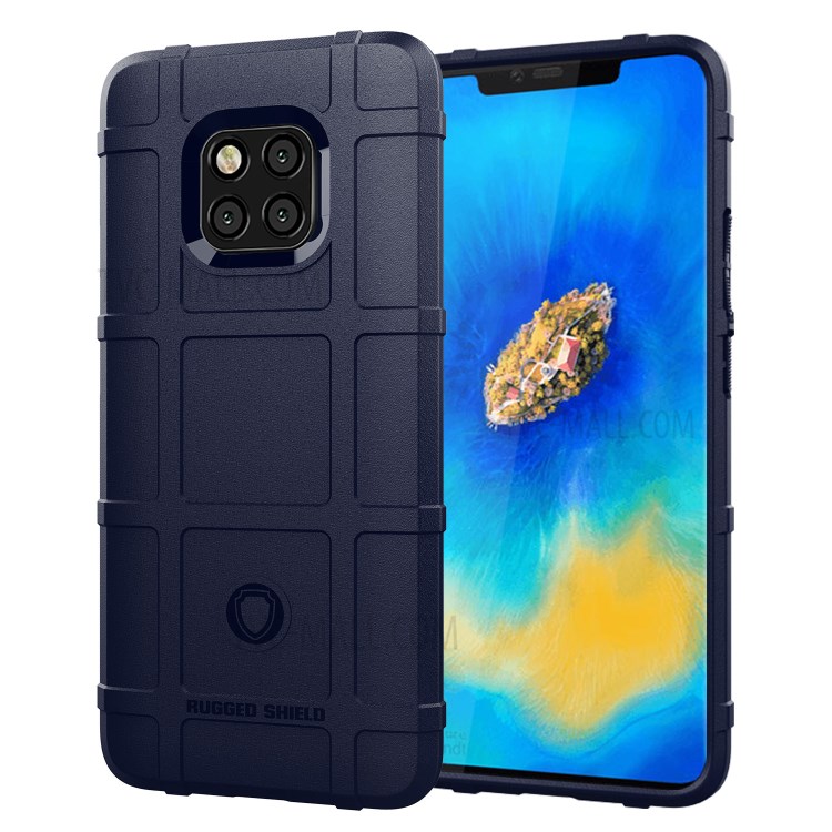 Case Huawei Mate 20 Pro / Pre-order * เคสพื้นผิวตารางสี่เหลี่ยมเนื้อ TPU *
