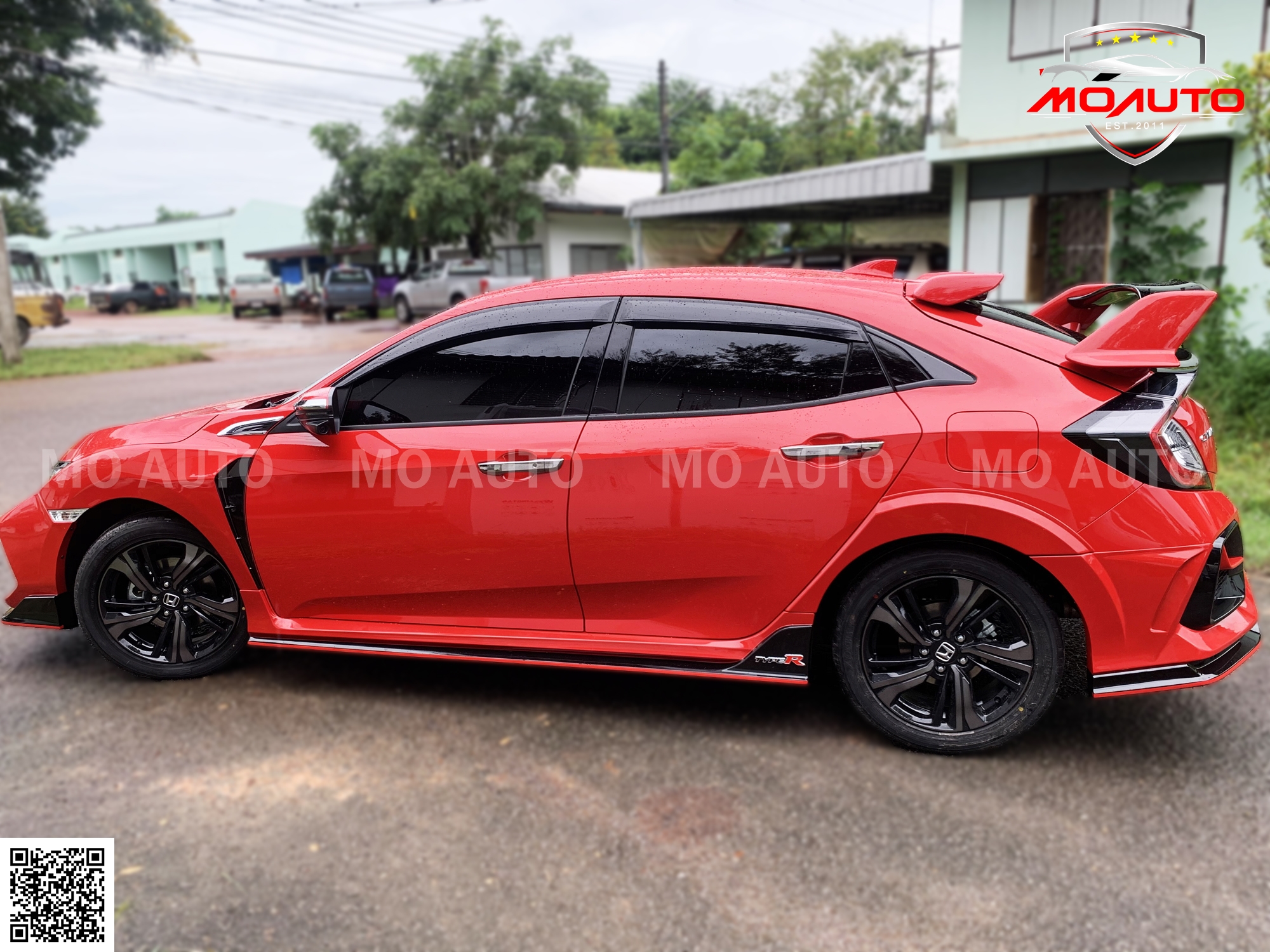 ชุดแต่ง TYPE-R CIVIC FK Hatchback แบบสวมทับ