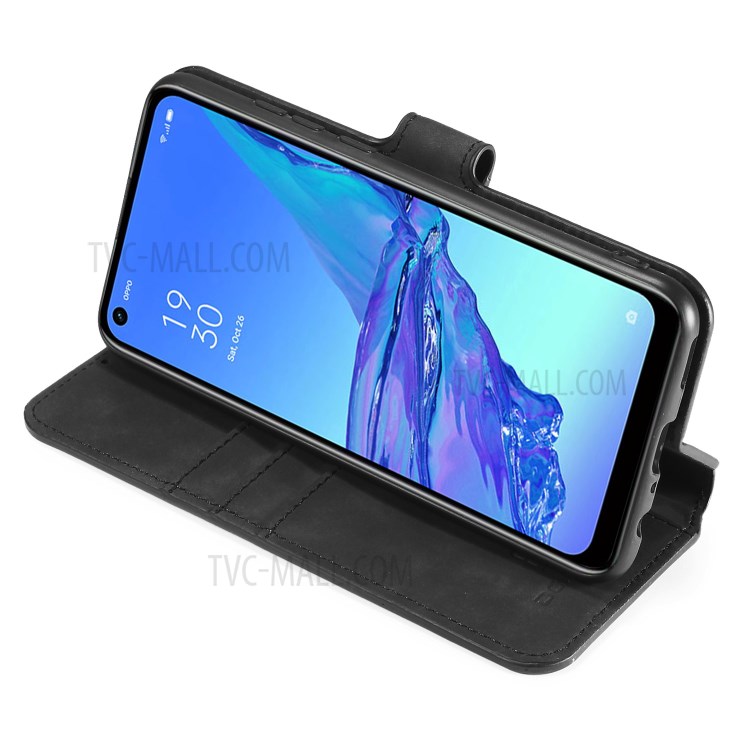 Case OPPO A53 (2020) # Pre-Order * KHAZNEH เคสโทรศัพท์หนังย้อนยุค สไตล์กระเป๋าสตางค์: ช่องใส่การ์ด 2 ช่อง + กระเป๋าเงินสด 1 ช่อง *