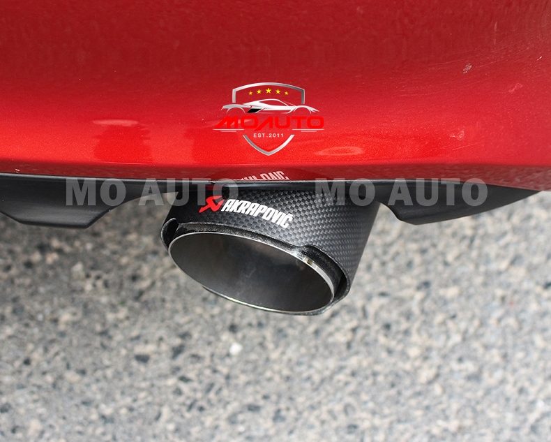 ปลายท่อพร้อมคิ้วปลายท่อกันชนท้าย สำหรับ CIVIC FE รุ่น EL และ EL+