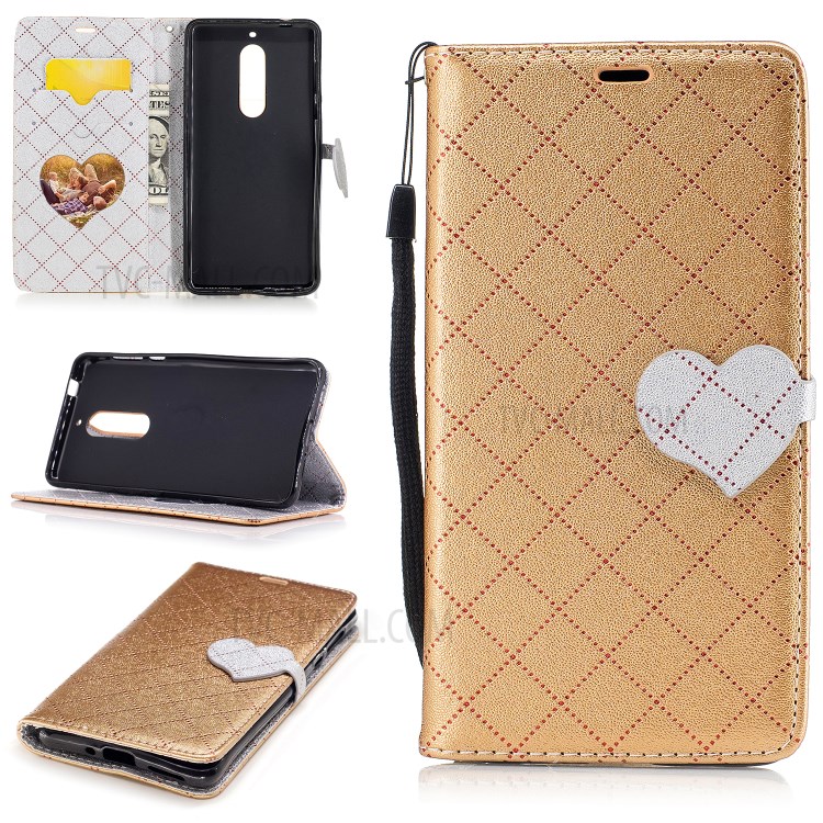 Case Nokia 5 / Pre-order * เคสหัวใจรัก สีตัดกัน *