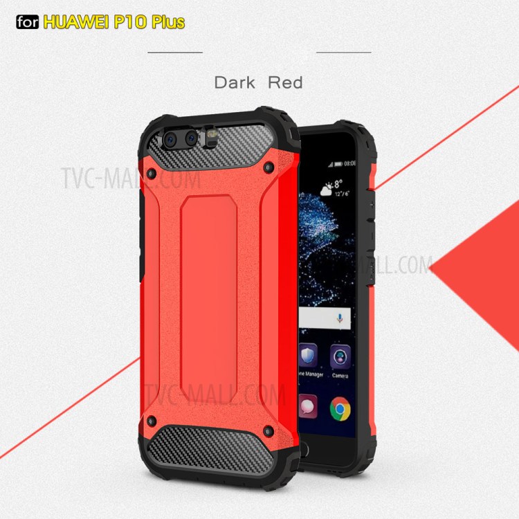 Case Huawei P10 Plus / Pre-order * Armor Guard ไฮบริด TPU และวัสดุพลาสติก *