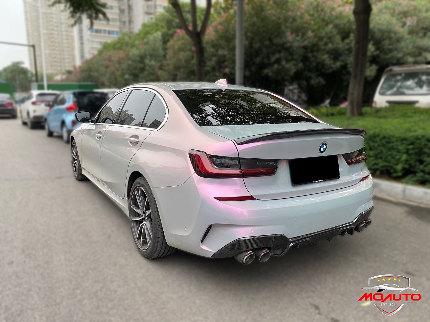 DIFFUSER ท้าย ทรง MP2 BMW G20