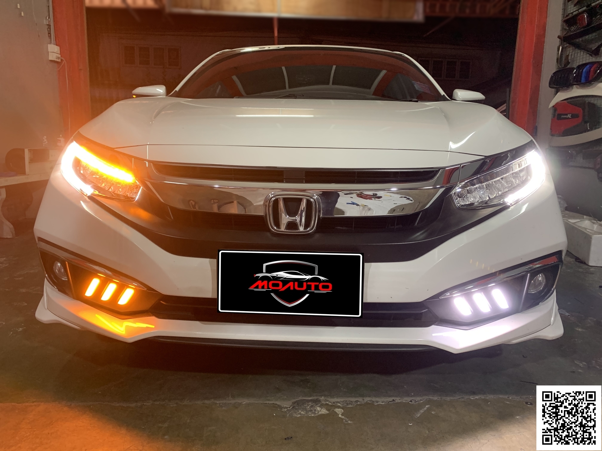 ไฟ Daylight ทรง Mustang CIVIC FC MC 2019-2021