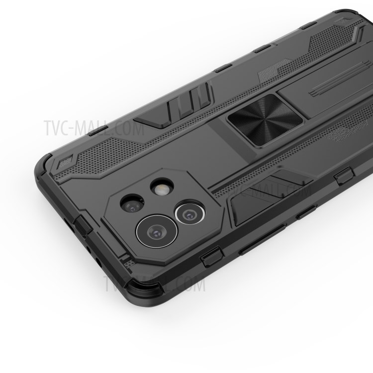 Case Xiaomi Mi 11 5G # Pre-Order * เคสโทรศัพท์กันกระแทก PC + TPU Combo พร้อมขาตั้งดีไซน์ *