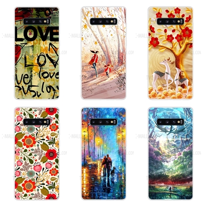Case Samsung Galaxy S10 Plus / Pre-Order * รูปแบบการพิมพ์เคส TPU รูปแบบที่โดดเด่น *