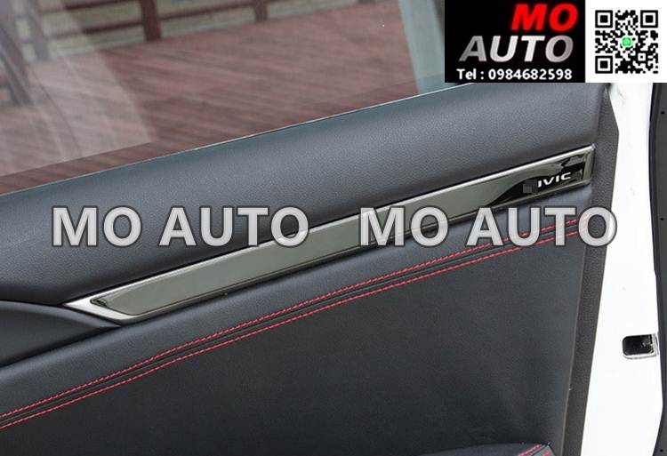 คิ้วแผงข้างประตูดำเงา CIVIC FC/FK