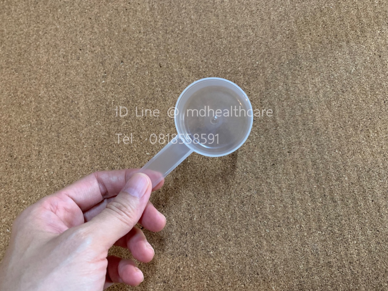 ช้อนตวง18กรัม/35ml(cc) ยาว9.3cm (10ชิ้น/ชิ้นละ 4บาท)