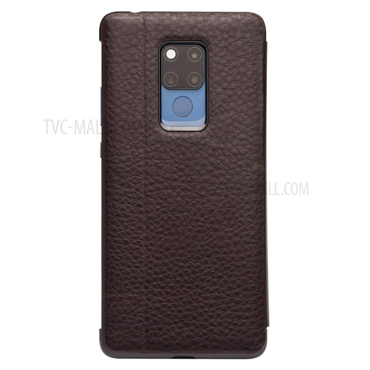 Case Huawei Mate 20 X # Pre-order * QIALINO หนังวัวพรีเมี่ยม ฟังก์ชั่นปลุก / นอนหลับอัจฉริยะ *