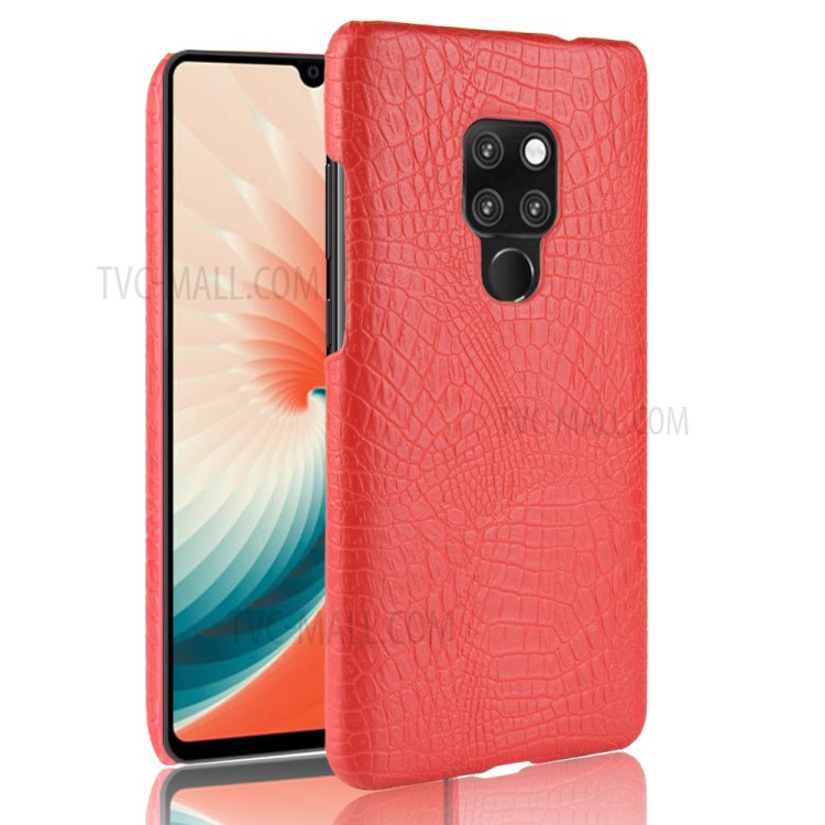 Case Huawei Mate 20 X / Pre-order * ปกแข็ง PC พร้อมหนังจระเข้เคลือบหนัง PU *