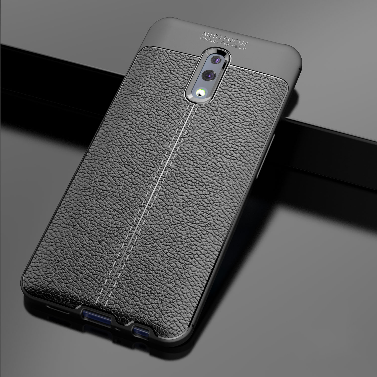 Case OPPO Reno / Pre-order * เคส TPU พื้นผิวลิ้นจี่ *