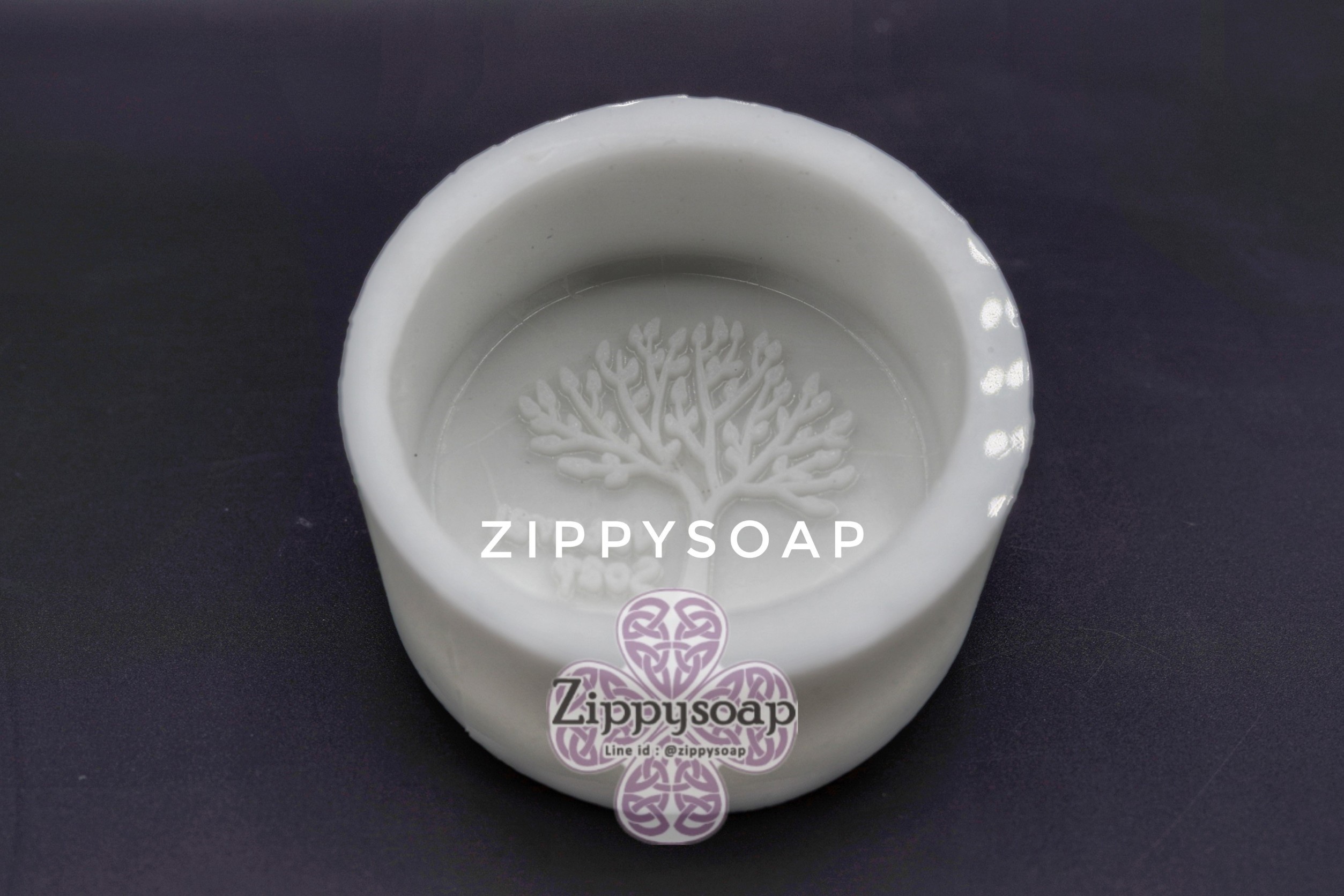 แม่พิมพ์ซิลิโคนเกรด A รูปต้นไม้ natural soap 100g