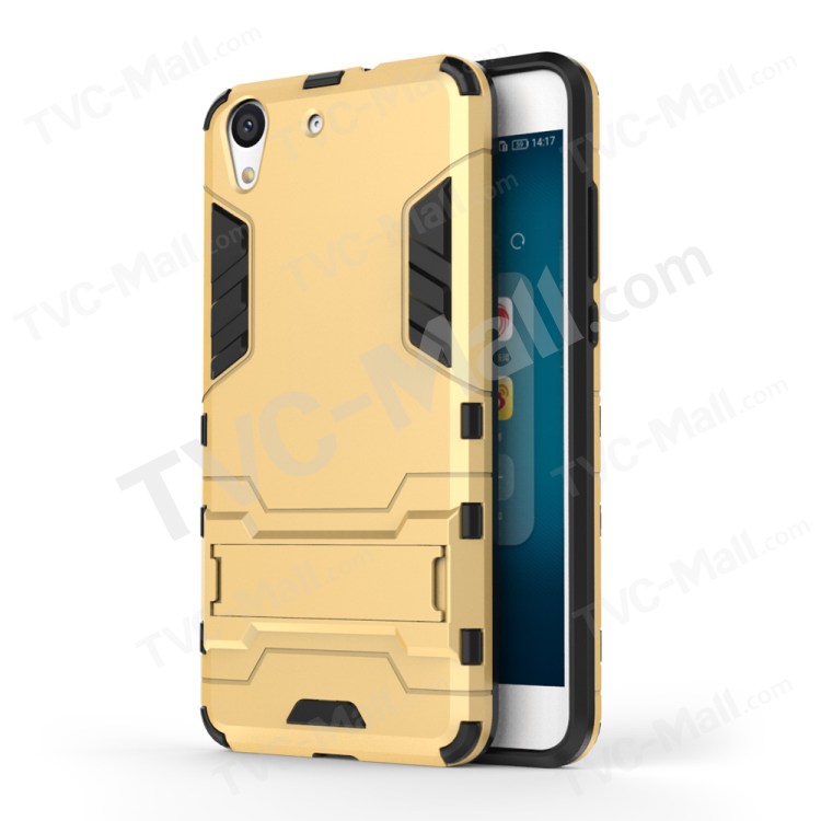 Case Huawei Y6ii / Pre-order * เคสแข็ง PC + TPU ปกไฮบริดที่มีขาตั้ง *