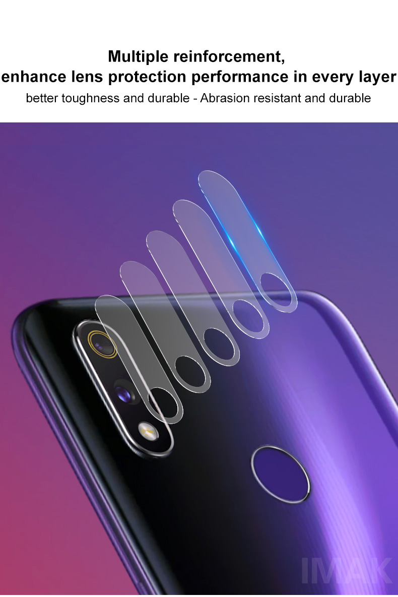 ฟิล์มเลนส์กล้องหลัง OPPO Realme 3 Pro / Pre-Order * IMAK 2 ชิ้น ฟิล์มเลนส์แก้วความละเอียดสูง *
