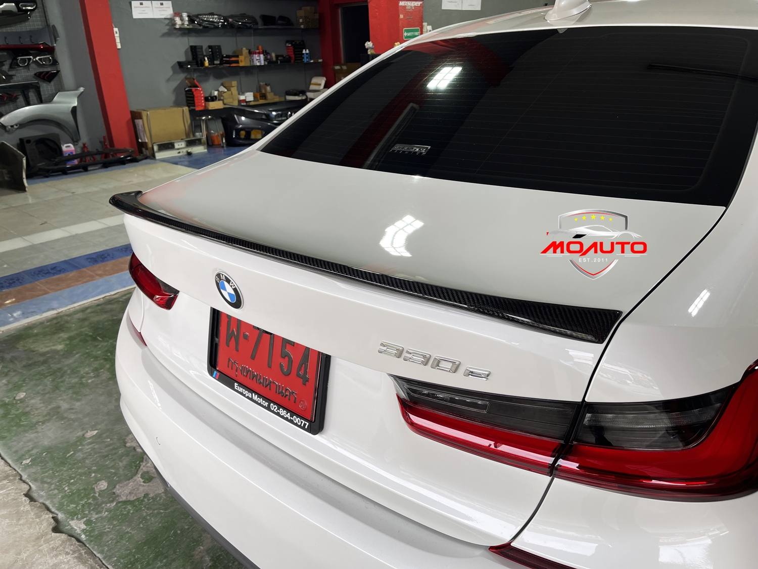 สปอยเลอร์ฝากระโปรงท้าย BMW G20 ทรง MP