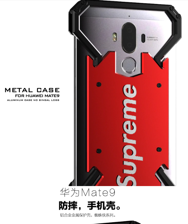 Case Huawei Mate 9 / Pre-order * Super Hero เคส Bumper โลหะอลูมิเนียม *