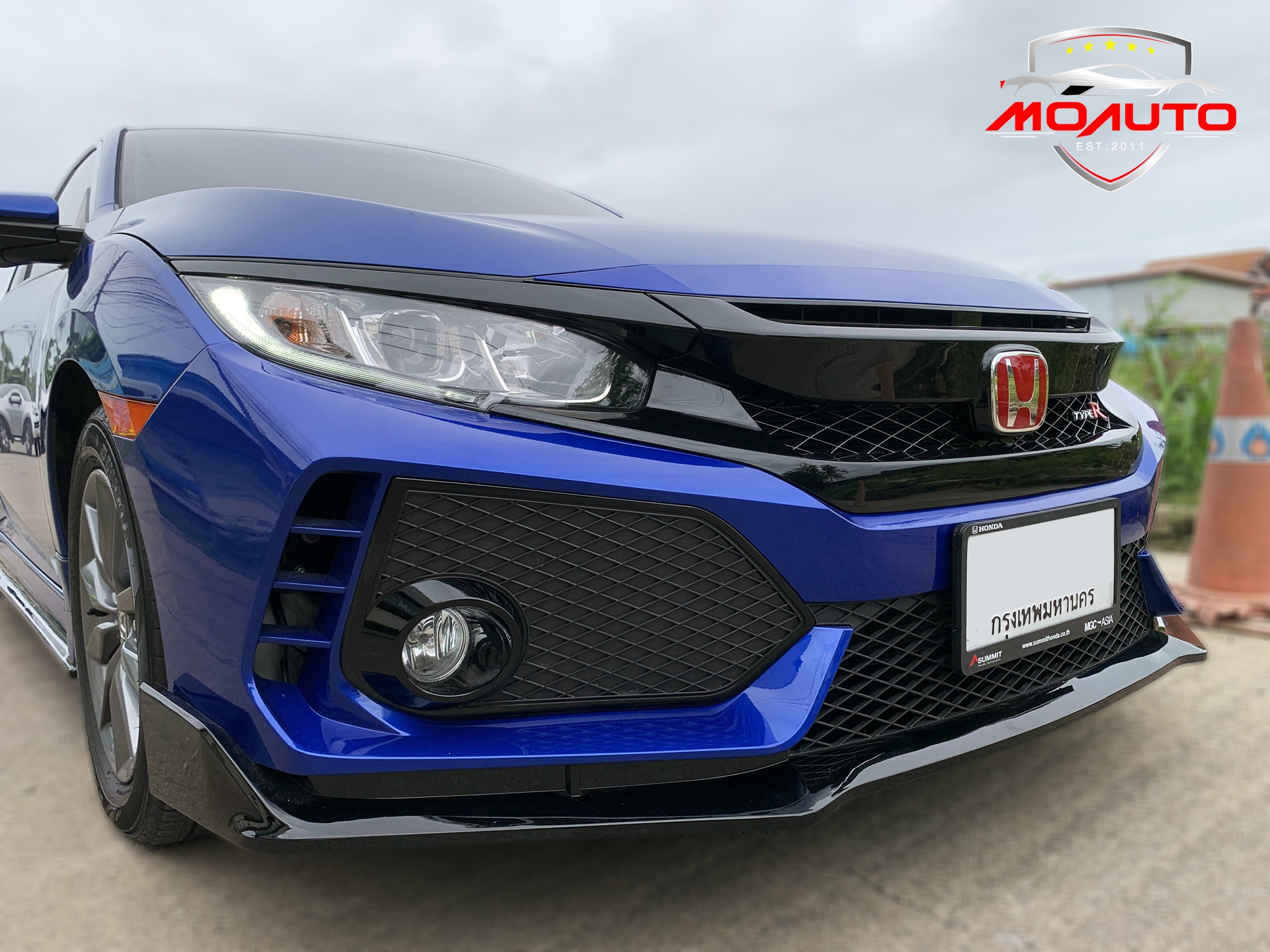 ชุดแต่ง TYPE-R สำหรับ CIVIC FC 2016-2021 (แบบเปลี่ยนกันชน)