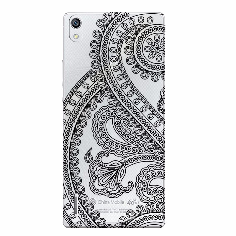 Case Huawei P7 / Pre-order * เคสซอฟท์ TPU ใส มิกกี้ มินนี่ หมีพูห์ ลายดอกไม้สวยๆ *