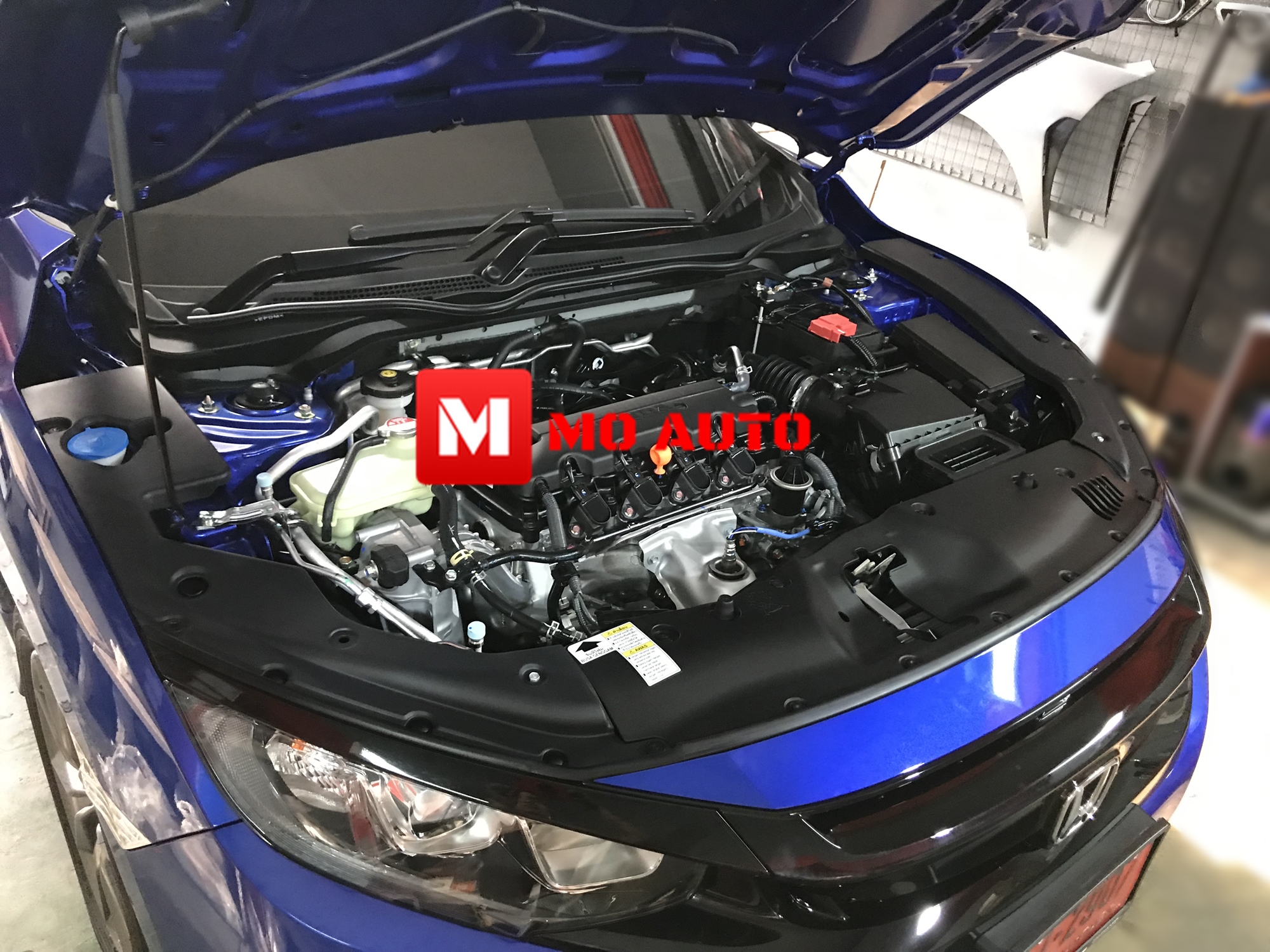 แผ่นปิดช่องห้องเครื่องด้านข้าง ซ้าย-ขวา CIVIC FC/FK