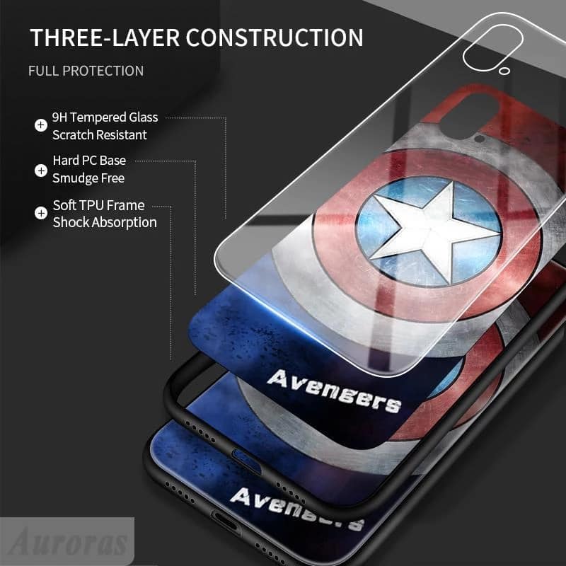 Case Huawei Nova 5T / Pre-order * เคสกระจกนิรภัย สไตล์Graffiti Street แผ่นหลัง + กรอบ TPU *