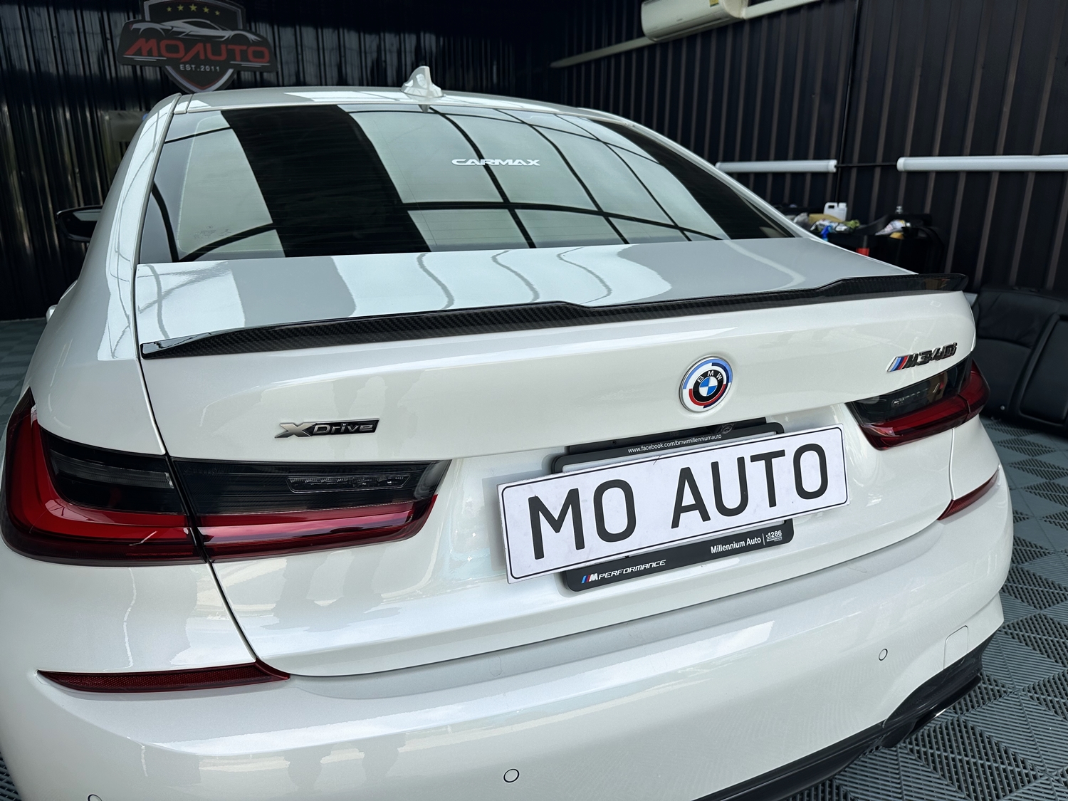 สปอยเลอร์ฝากระโปรงท้าย BMW G20 ทรง M3