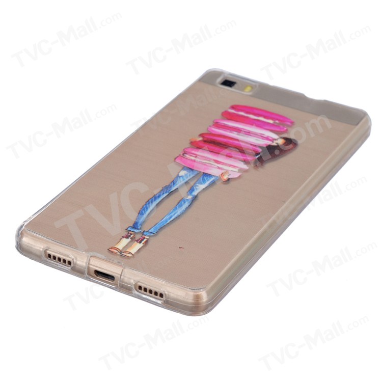 Case Huawei P8 Lite / Pre-order *ลายนูนฝีมือนำเสนอรูปแบบที่สดใส*