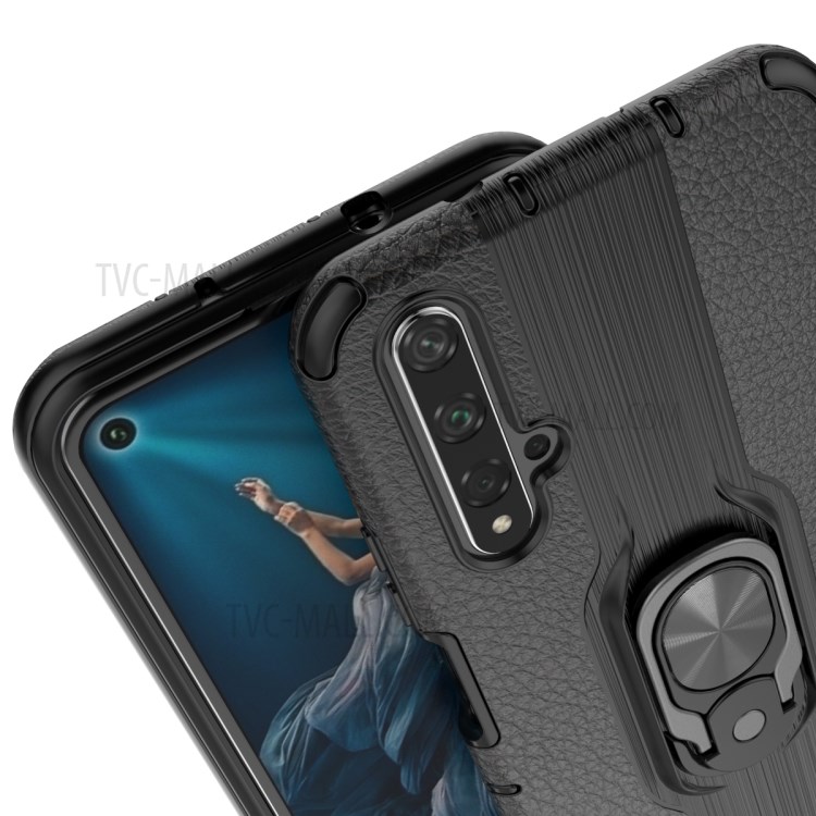 Case Huawei Nova 5T / Pre-order * เคสไฮบริด: PC + TPU ขายึดแหวนสำหรับการแสดงผลแนวนอนและการทำงานด้วยมือเดียว *
