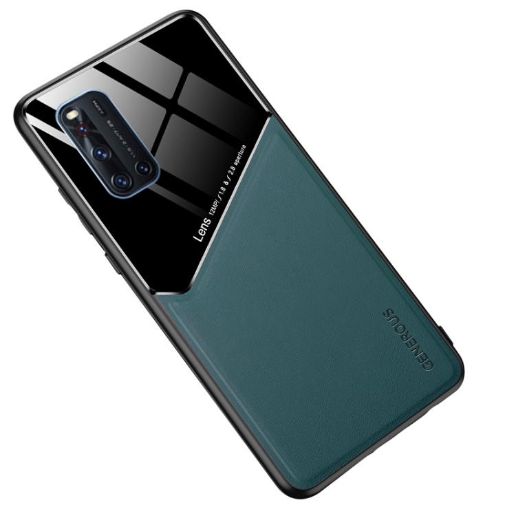 Case Vivo V19 / Pre-order * เคสหนัง + กระจกปกหลังกับโลหะ *