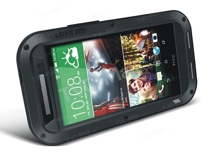 Case HTC ONE M8 / Pre-order * LOVE MEI เคสโลหะ + ซิลิโคน + Gorilla Glass *
