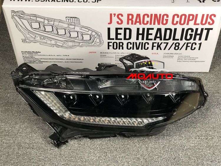 โคมไฟหน้า JS CIVIC FC/FK/MC 2019