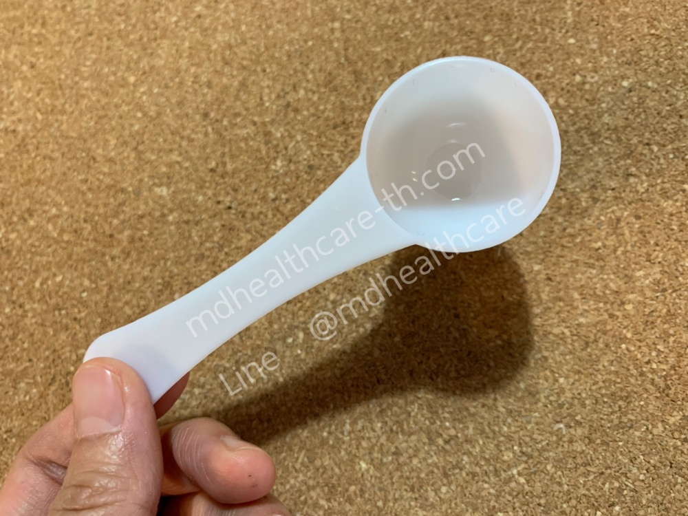 ช้อนตวง10กรัม/20ml.(cc.) ยาว10.5cm (10ชิ้น ชิ้นละ3.5บาท) บรรจุ1ชิ้น/ซอง