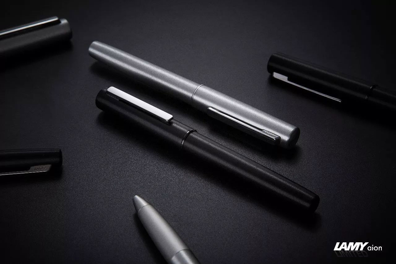 LAMY aion olivesilver fountain pen