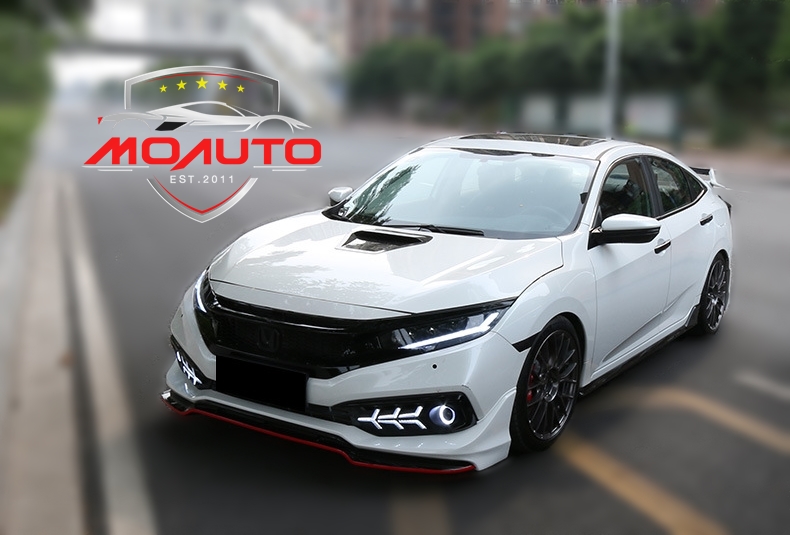 ชุดแต่งสเกิร์ตรอบคัน ทรง R-Style CIVIC FC MC 2019-2020