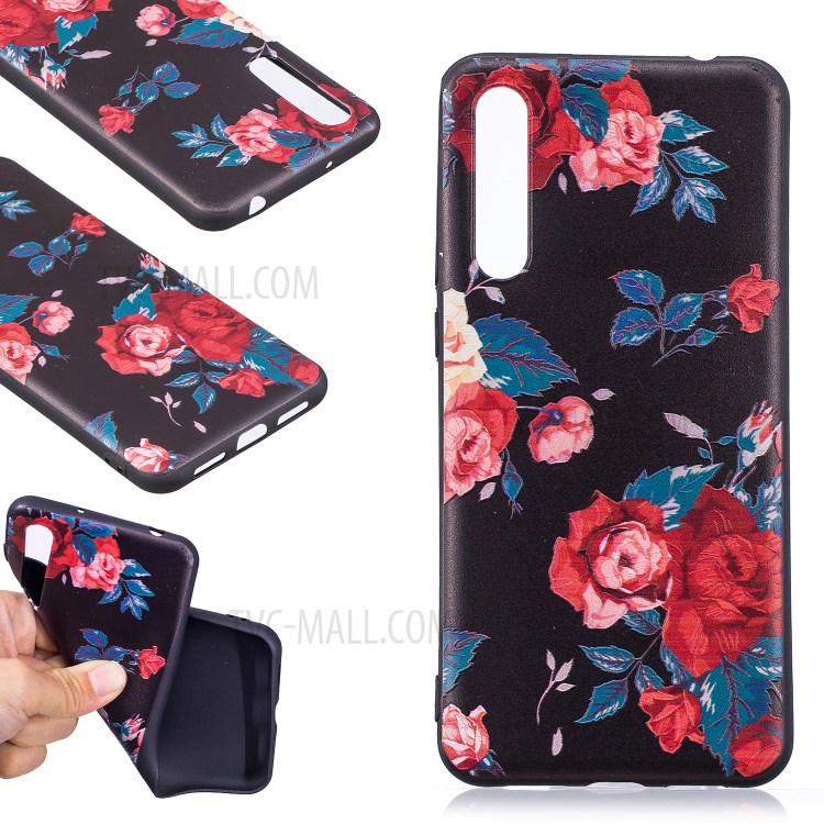 Case Huawei P20 Pro / Pre-order * รูปแบบลายนูน Soft TPU สามารถบิดได้อย่างอิสระโดยไม่มีการเปลี่ยนรูป *
