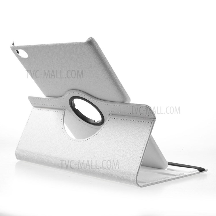 Case Huawei MediaPad M5 Lite 10' / Pre-order * เคสหนังหมุน 360 องศาแบบหมุนผิวลิ้นจี่ *