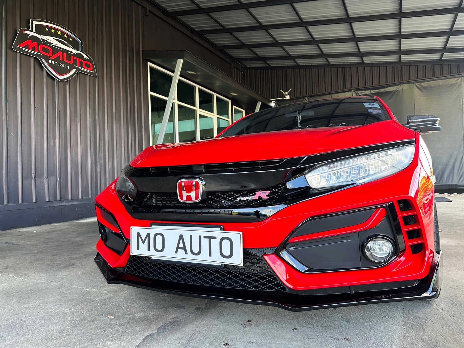 ชุดแต่ง TYPE-R สำหรับ CIVIC FC 2016-2021 (แบบเปลี่ยนกันชน)